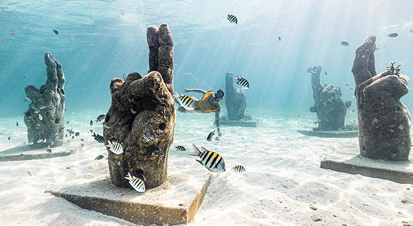 underwater museum in cancun