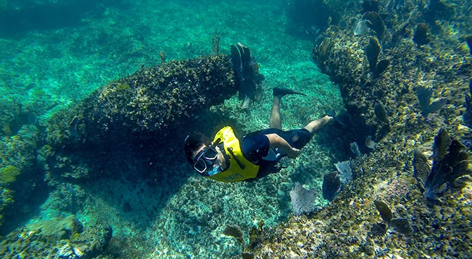 snorkeling en cancun