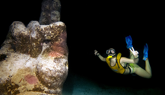 Night Time Cancun Snorkel Tour