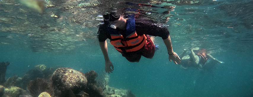 Snorkeling In Cancun Punta Nizuc, Reef And Underwater Statues