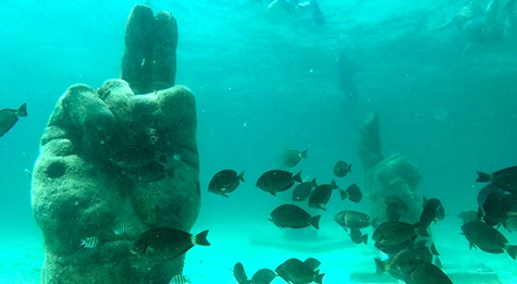 Cancun underwater museum (MUSA)