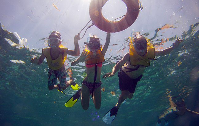 Totalsnorkel life presever