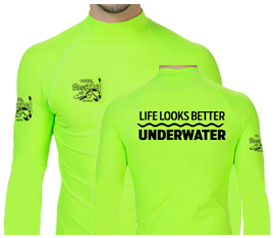 Unisex Long- Sleeve Skin Rash Guard